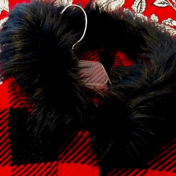 NWT Talbots size 14 petite buffalo plaid with hood - Picture 3 of 8